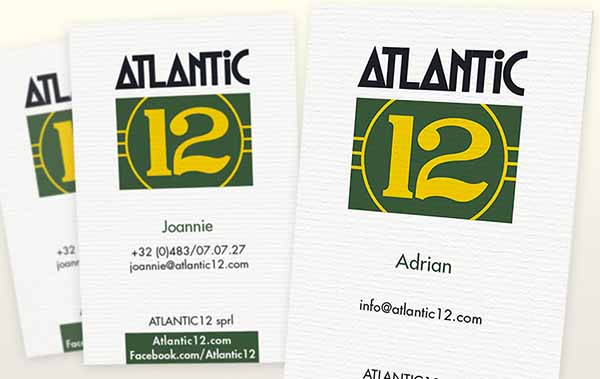 Cartes de visite Atlantic 12