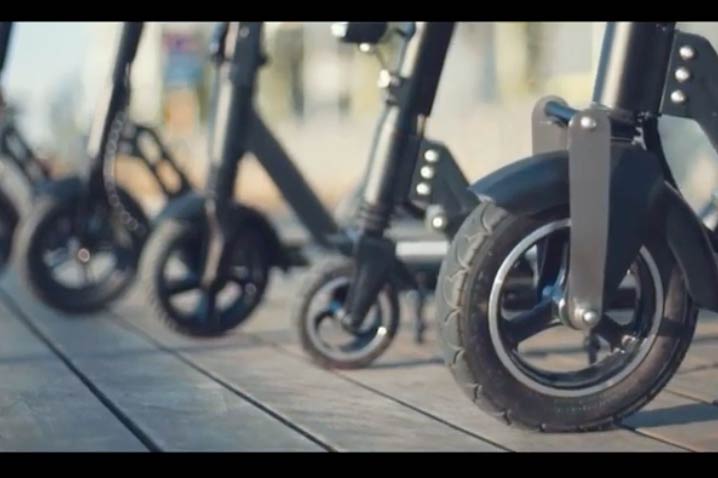Vidéo e-scooter