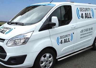 Camionnette Security 4 All