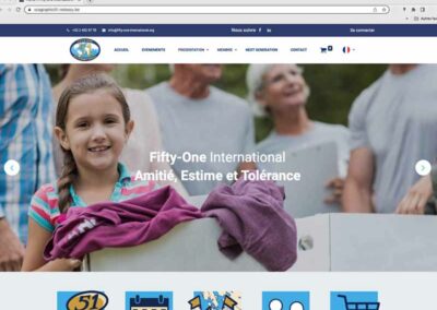 Site Web Fifty-One International