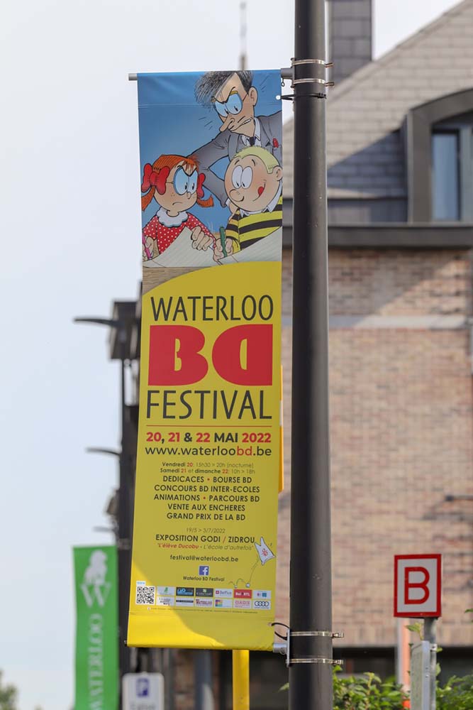 Oriflamme Waterloo BD Festival