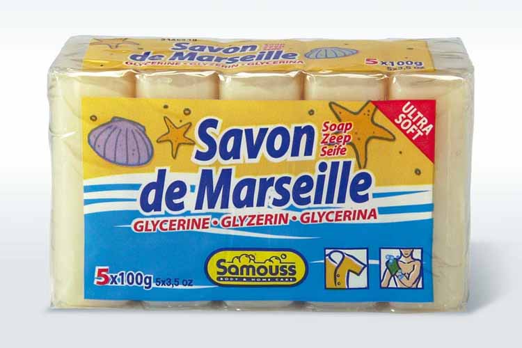 Emballage savon de Marseille Azor