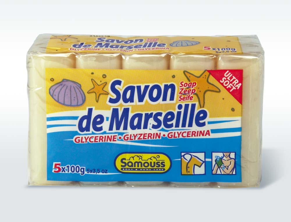 Packaging : emballage savon de Marseille Azor